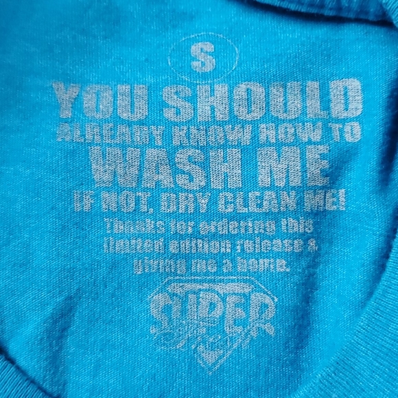 Super Fresh Blue Donuts Tee - Picture 3 of 4